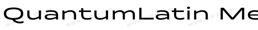 QuantumLatin Medium字体转换